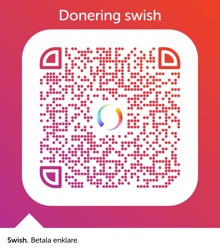 QR-kod för donation